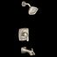 Voss Brushed Nickel M-CORE 2-Series Tub/Shower Trim, 1.75 gpm, UT2693EPBN