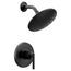 Gibson Matte Black Eco Performance M-core 2-series Rs Shower Trim, 1.75 Gpm, UT3002EPBL