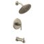Gibson Brushed Nickel Posi-temp Eco-performance Tub/shower Trim, 8" Dia. Shower Head, 1.75 Gpm, T3003EPBN