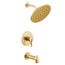 Cia Brushed Gold M-core 3-series Tub And Rainshower Trim, 2.5 Gpm, UT3363BG