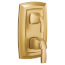 Voss M-CORE 3-Series Valve Trim w/ Integrated Diverter (Brushed Gold), UT3611BG