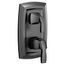 Voss Matte Black M-core Transfer Valve Trim For Tub And Shower, UT3611BL