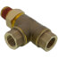 1/2" FNPT x 1/2" FNPT x 1/2" MNPT Union UltraT Tee w/ Fixed Bypass