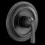 Colinet Matte Black M-CORE 2-Series Valve Only Trim, UTS244201BL