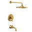 Colinet Brushed Gold M-core 2-series Tub/shower, UTS244203EPBG