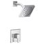 90 Degree Chrome Posi-temp Shower Trim, 1.75 Gpm w/ Cxc M-pact Valve, TS2712EP-2520-L