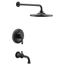 Colinet Matte Black M-CORE 3-Series Tub/Shower, 1.75, UTS344303EPBL