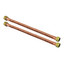 3/4" Female NPT x 3/4" Female NPT Flexible Water Connector, Copper (15" Long), UV10505
