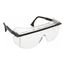 Astrospec 3001 Safety Glasses, Clear Lenses, Black Frame