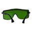 Astrospec 3000 Scratch-Resistant Safety Glasses, Polycarbonate, Green Lenses, Full-Framed, Shade 3