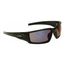 Hypershock Scratch-Resistant Safety Glasses, Blue Mirror Lenses, Full-Framed, Black Frame