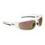 Hypershock Scratch-Resistant Safety Glasses, Red Mirror Lenses, Full-Framed, Clear Frame