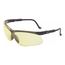 Genesis Anti-Fog Safety Glasses, Polycarbonate, Amber Lenses, Frameless