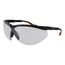 Genesis XC Scratch-Resistant Safety Glasses, Polycarbonate, Clear Lenses, Full-Framed, UV Protection, Black Frame, Adjustable