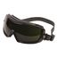 Entity Anti-Fog Safety Goggles, Green Polycarbonate Lenses, Indirect Vent, Black Frame, Shade 5
