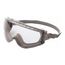 Stealth Anti-Fog Safety Goggles, Clear Polycarbonate Lenses, Indirect Vent, Gray Frame