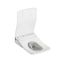 SW4549AT60#01 SW Washlet + Ready Square Electronic Bidet Toilet Seat w/ Auto Flush Ready (Cotton White)