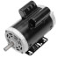 Capacitor Start ODP Rigid Base Motor, 2 HP, 1745 RPM (208-230/115V)