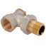3/4" Vertical Angle Valve For Standard Capacity Radiator