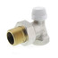 1" Vertical Angle Valve For Standard Capacity Radiator