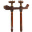 Model V22 6", 1/2" MPT x Sweat Inlet Vertical Hot & Cold Anti-Siphon Wall Faucet w/ Metal Handle