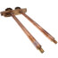 Model V22 12, 1/2" Expansion PEX Inlet Vertical Hot & Cold Anti-Siphon Wall Faucet w/ Metal Handle