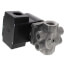 Solenoid, Normally Closed Gas Valve, 1/2" NPT Pipe Size, 2 PSI Rated