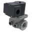 Solenoid, Normally Closed Gas Valve, 1" NPT Pipe Size, 2 PSI Rated