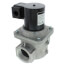 2" NPT Pipe Size, Solenoid, Normally Closed Gas Valve, 2 psi rated