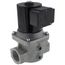 Solenoid, Normally Closed Gas Valve, 1-1/2" NPT Pipe Size, 5 PSI Rated
