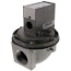 Diaphragm Gas Valve, Normally Closed, 1-1/2" NPT Pipe Size, 1 max. psi