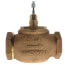 2-1/2" Two-way Female NPT Globe Valve, Water, Steam or Glycol (63 Cv)