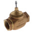2-1/2" Two-way Female NPT Globe Valve, Water, Steam or Glycol (63 Cv)