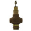 1/2" Two-way Globe Valve, Female NPT (4.7 Cv)