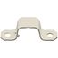 One- or Two-Hole Steel Mounting Strap for Series 500 Raceways (Ivory)