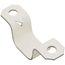 One- or Two-Hole Steel Mounting Strap for Series 500 Raceways (Ivory)