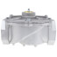 2-1/2" NPT Industrial Gas Valve w/ On-Off Safety Shut-Off w/ Double Seal