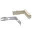 External Elbow Fitting for Series 500 Raceways (Ivory)