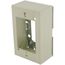 Single-Gang Deep Flush Type Extention Adapter Fitting (Ivory)