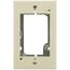 Single-Gang Deep Flush Type Extention Adapter Fitting (Ivory)
