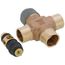 3/4" Three Way Cartridge Globe Valve (4.9 Cv)