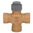 3/4" NPT Three-Way Cartridge Globe Valve (4.9 Cv)