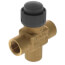 1/2" NPT Three-Way Cartridge Globe Valve (1.2 Cv)