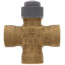 3/4" NPT Three-Way Cartridge Globe Valve (4.9 Cv)