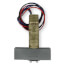 1/2" NPT Low-Flow Flotect Explosion-Proof Mini-Size Brass SPDT Flow Switch, w/ Brass Tee