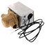 1/2" Sweat Connection Zone Valve, normally open, no manual opener (24v)
