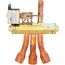 Reversing Valve 3 Ton 1/2" x 3/4" 24v Coil, VAL08991