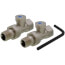 Standard Straight Shut-Off Valve Set for All Models