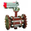 4" 2-Way Flange Actuated Control Ball Valve, Spring Return Floating/Modulating (254 Cv)