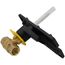 1/2" 2 Way Brass Threaded Control Ball Valve for DCA Actuator (1.3 CV)